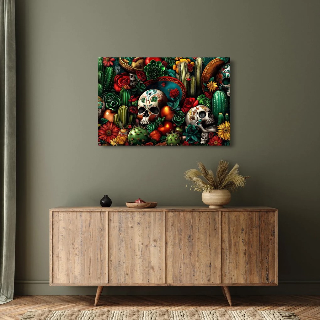 Kép - Mexikói koncepció (90x60 cm)