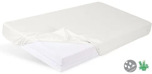 Matex Bamboo vízálló lepedő ecru, 90 x 200 x 20 cm, 90 x 200 cm