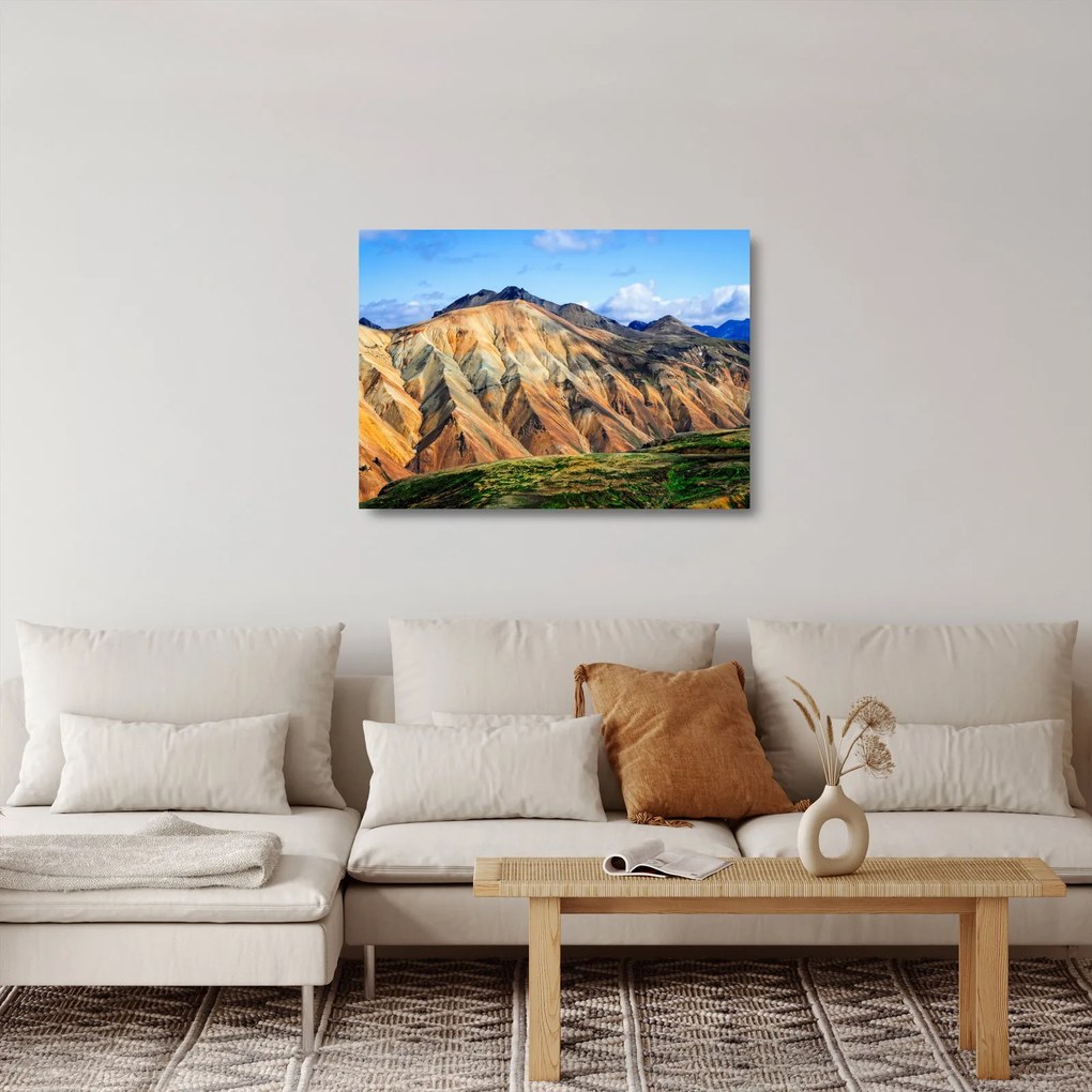Üveg kép - Landmannalaugar (70x50 cm)