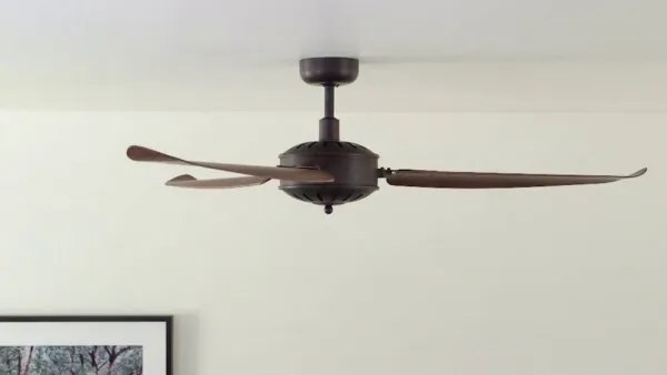 Lucci Air 211017 - Mennyezeti ventilátor CAROLINA barna