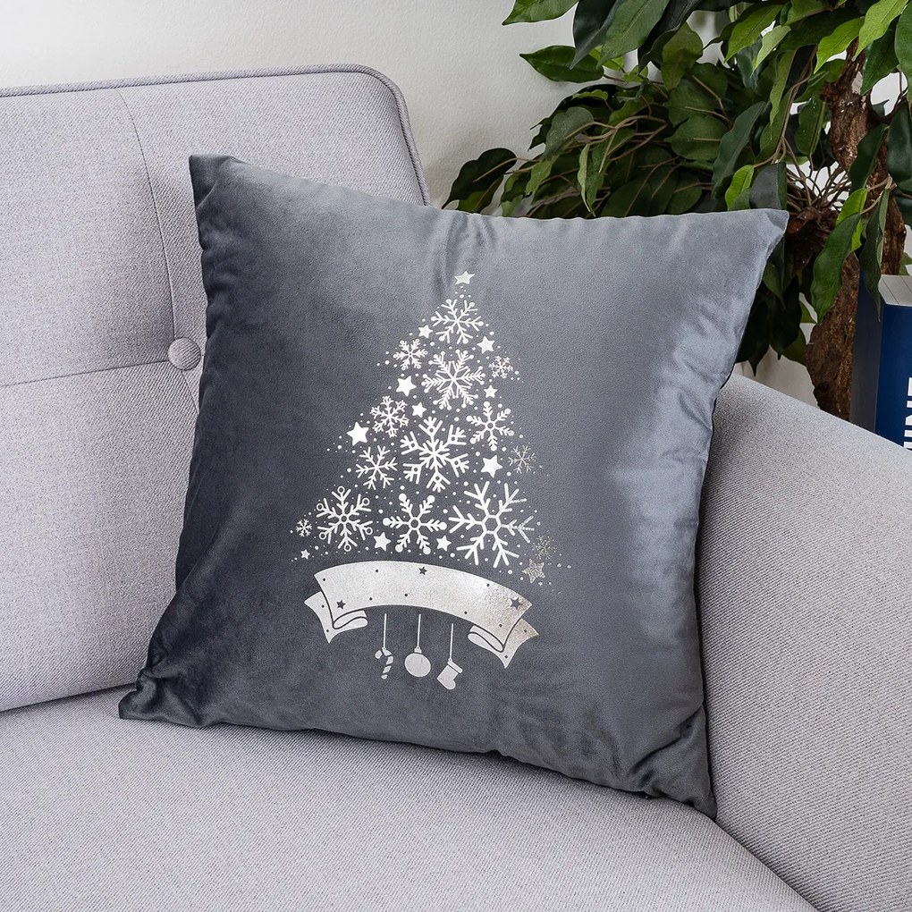 4Home Christmas Cheer párnahuzat, 45 x 45 cm