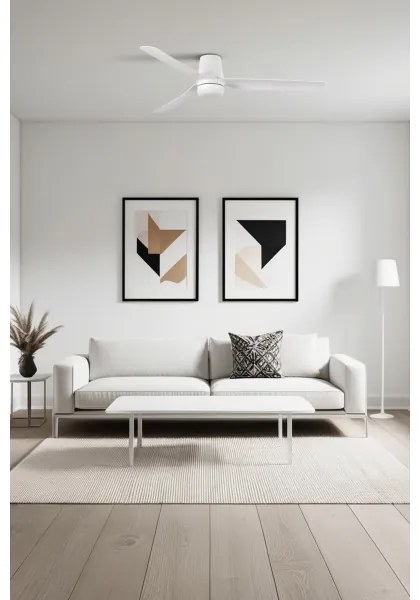 FARO 33828-1TW-LED Dimmelhető ventilátor PUNT TUB M LED/18W/230V 3000/4200/6500K + távirányító