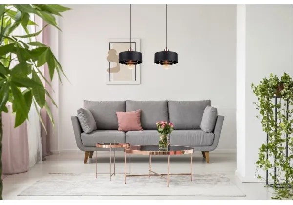 Csillár zsinóron VEST 2xE27/60W/230V