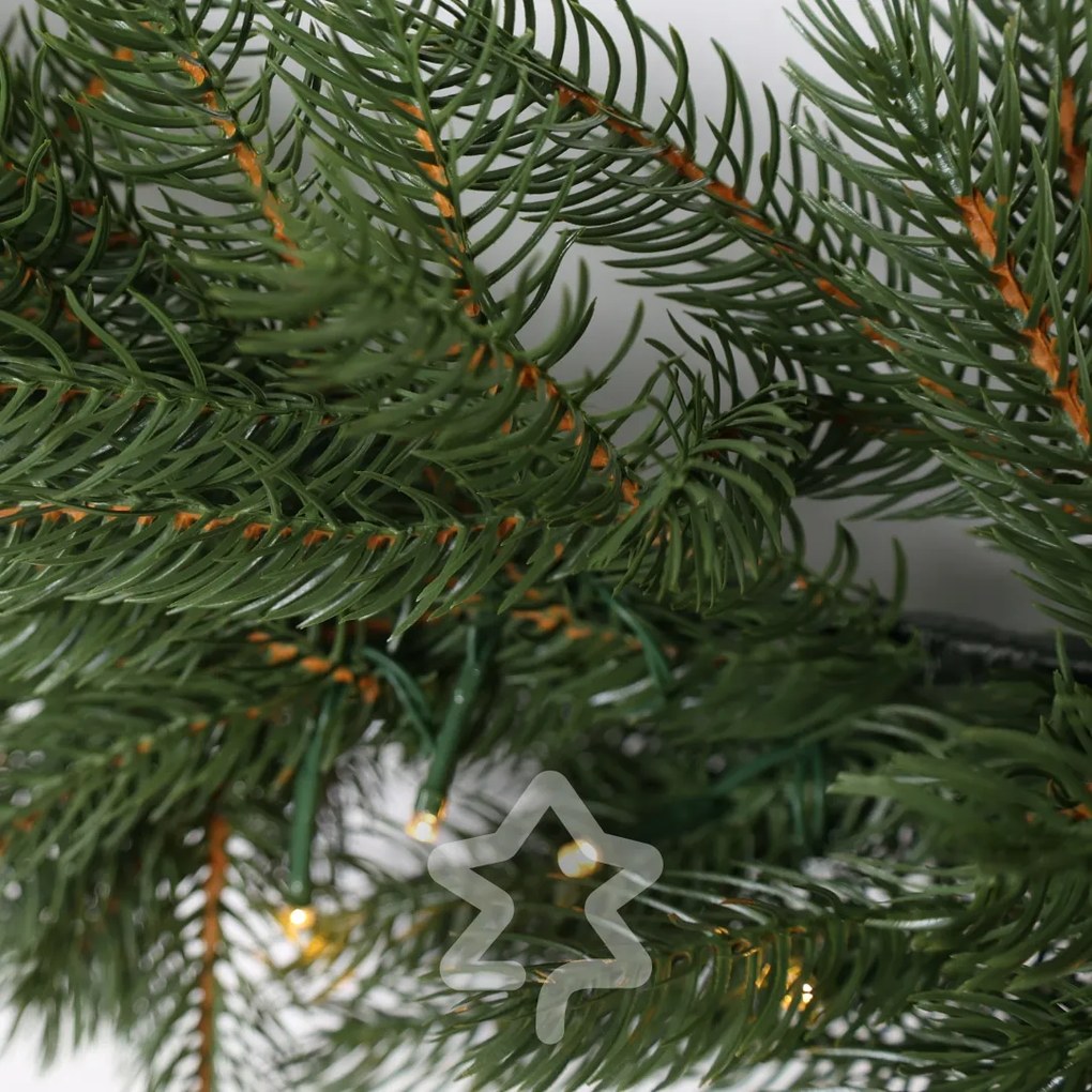 Füzér Díszített 50 LED 60 cm