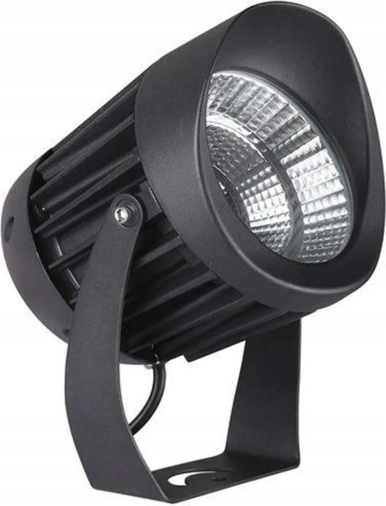 Nova Luce kültéri spotlámpa North fekete alumínium és üveg Led 30W 3000K 100-24