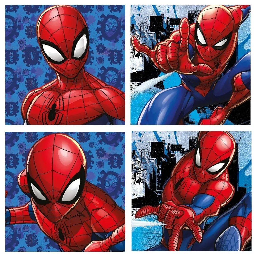 Pókember Crime Fighter játéktároló 30×30×30 cm