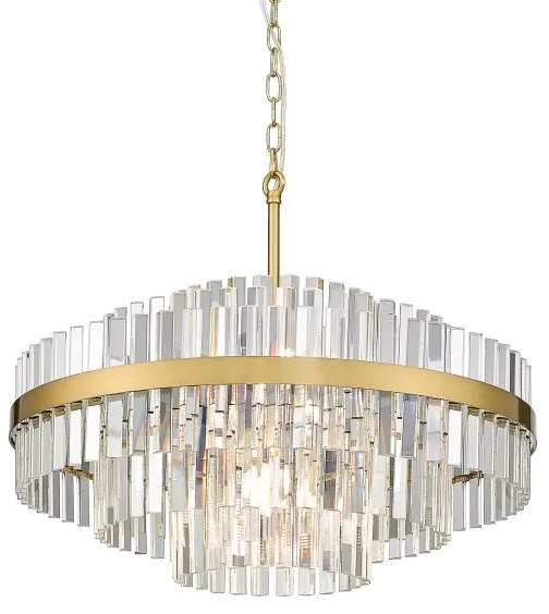 Zuma Line P0567-12A-2GAC - Csillár láncon CONSTANTINOPLE 12xG9/28W/230V arany