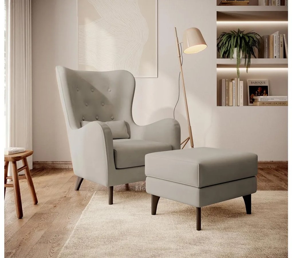 Zsámoly Calimero T (szürkés bézs + wenge). 1099310