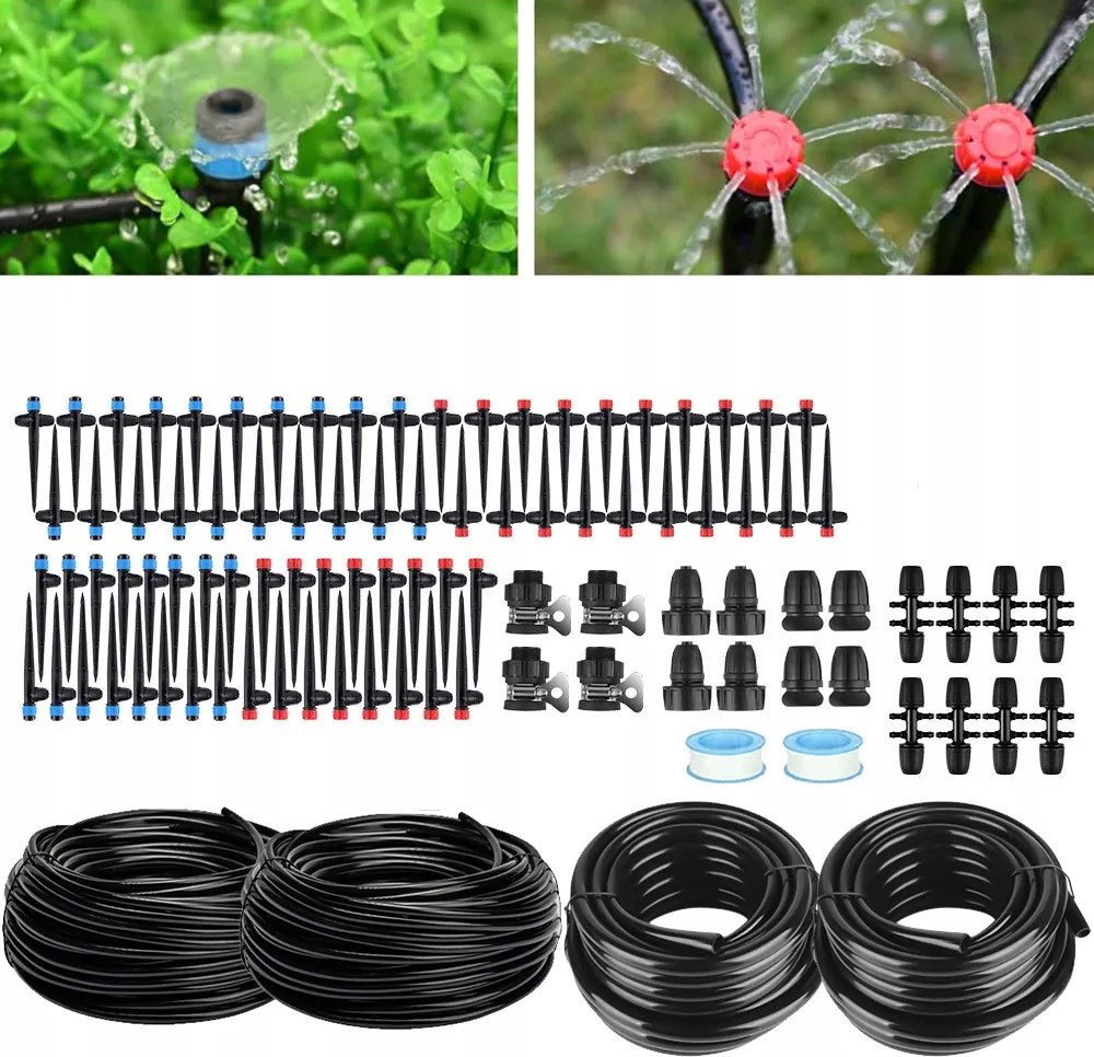 Kerti Öntöző Szett Öntözőrendszer Üvegház Kert