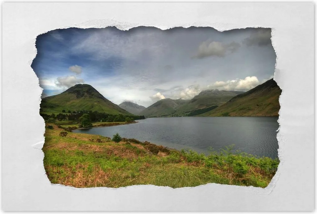 Poszterek 120x80 Hegyek kilátás