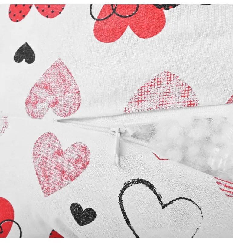 EMI Lulu szivecskés kismamapárna