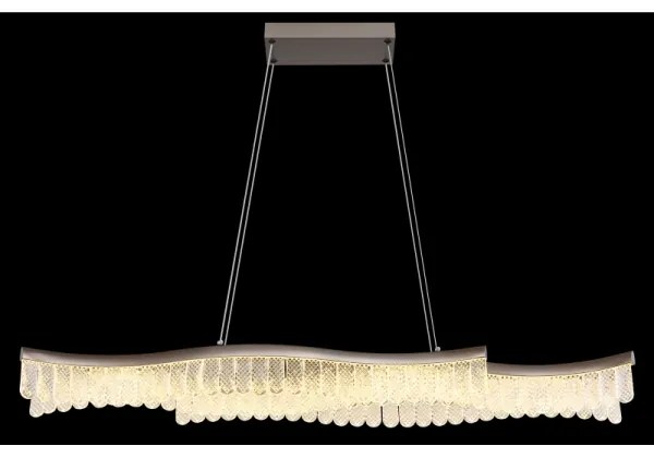 Globo 67348H - LED Csillár zsinóron JULIET LED/35W/230V 3200K matt króm