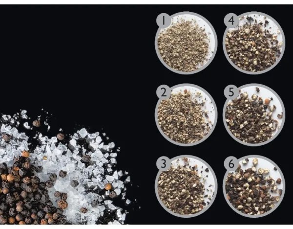 Cole&Mason DERWENT 19 cm borsőrlő, fényes króm kivitel