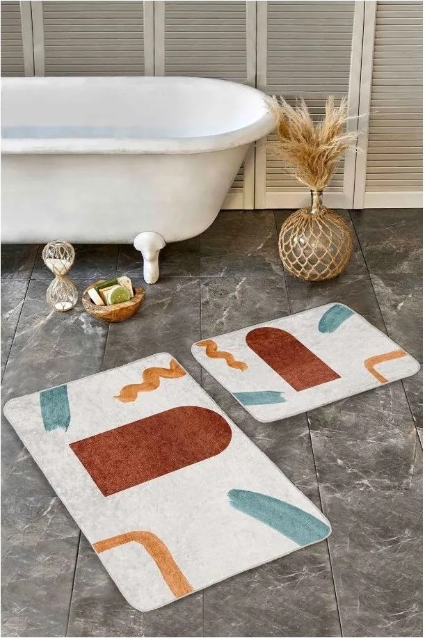 Bársony fürdőszobai kilépő szett 2 db-os 60x100 cm – Mila Home