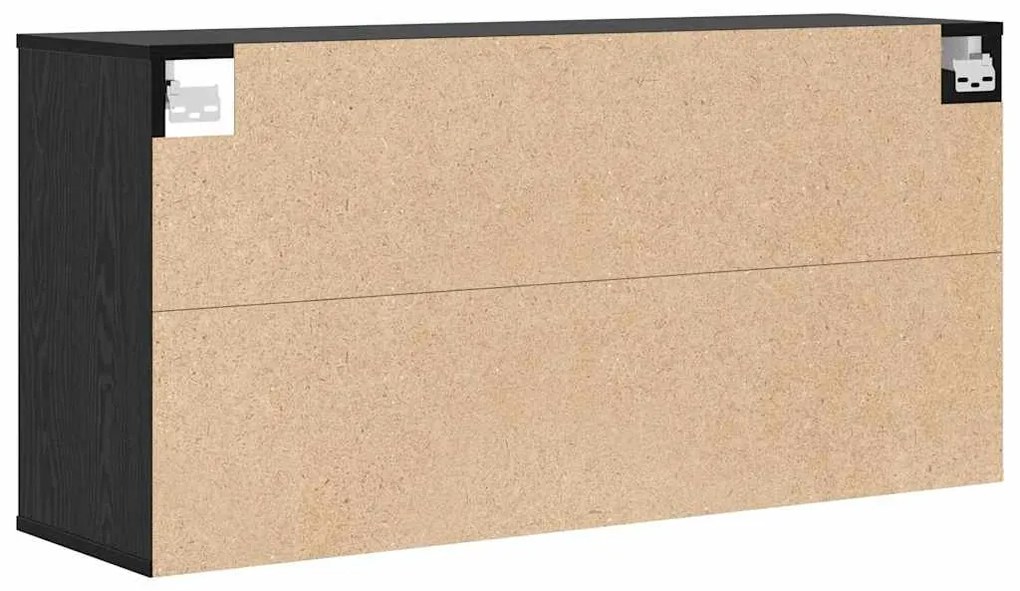 Cipősszekrény polcokkal Musta tammi 103 x 30 x 51 cm Faanyag