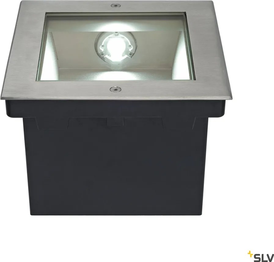 SLV 229381 DASAR Kültéri Talajba Építhető Lámpa Rozsdamentes acél LED IP65
