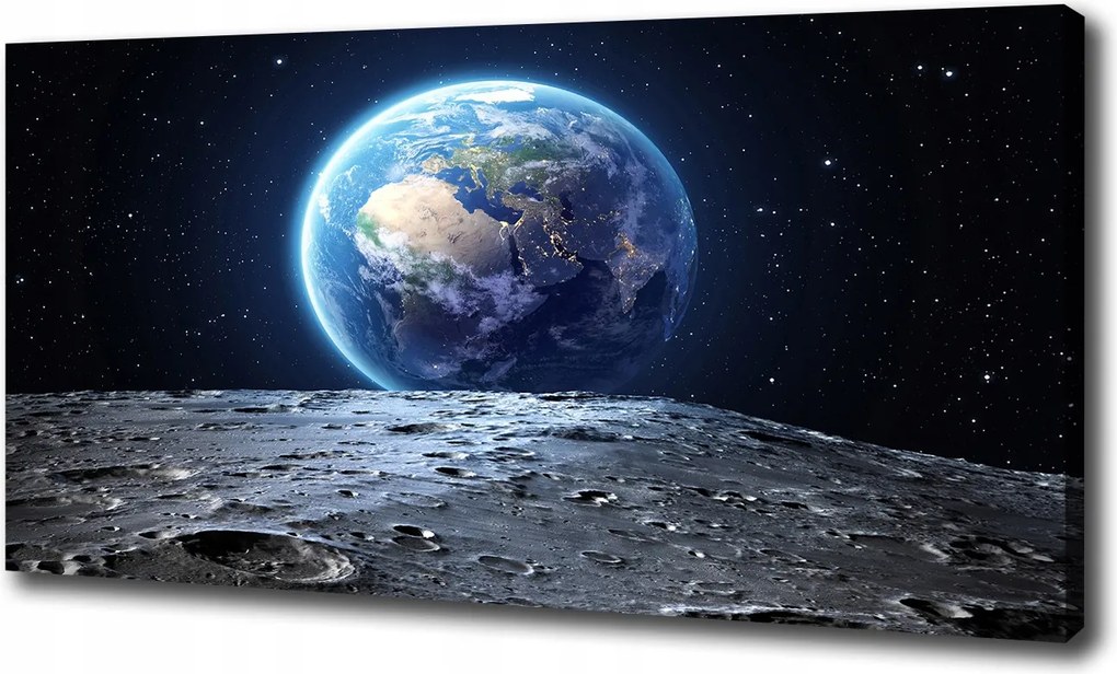 Vászonkép Bolygó Föld 100x70 cm