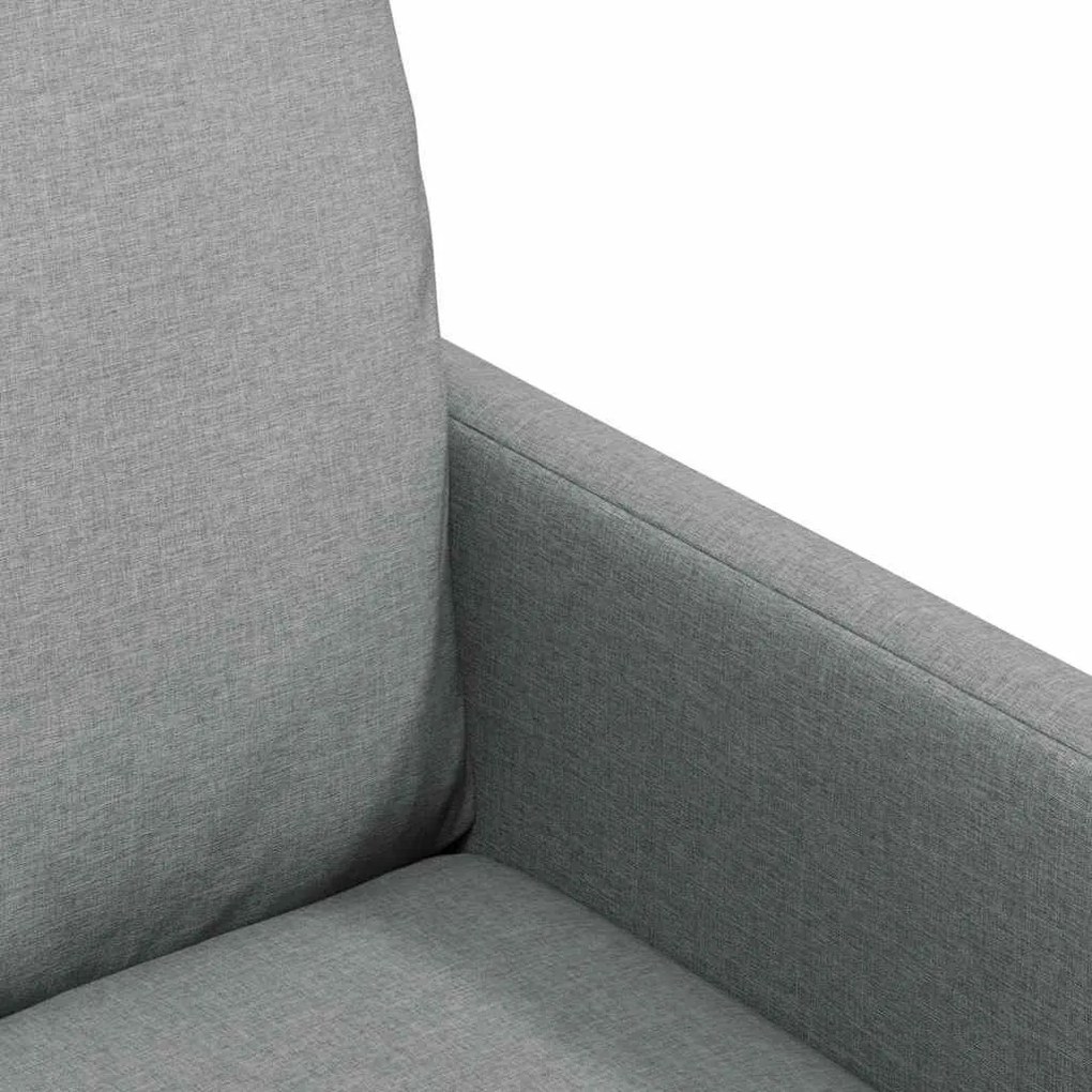 Étkező Székek 2 pcs Világosszürke 57 x 67 x 98 cm szövet