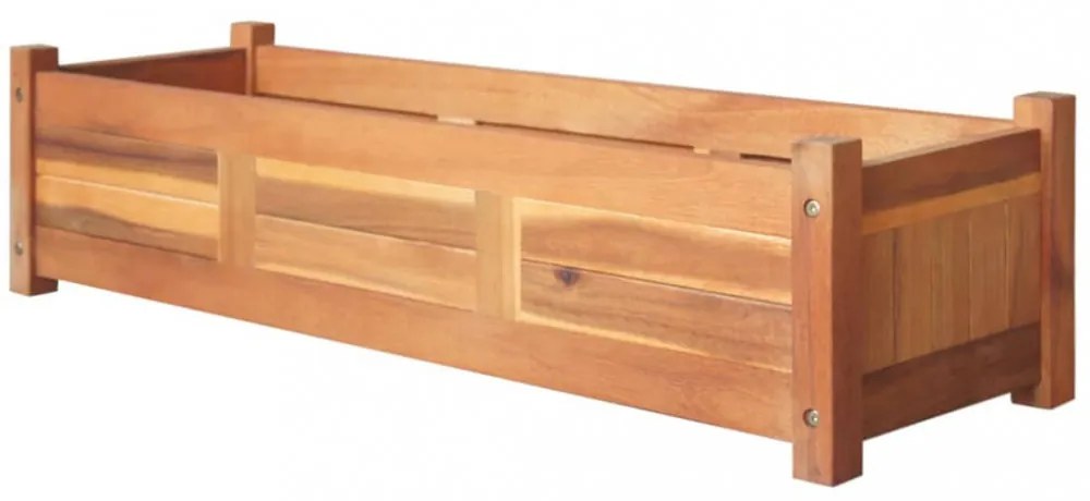 2 db akácfa kerti magaságyás 100 x 30 x 25 cm