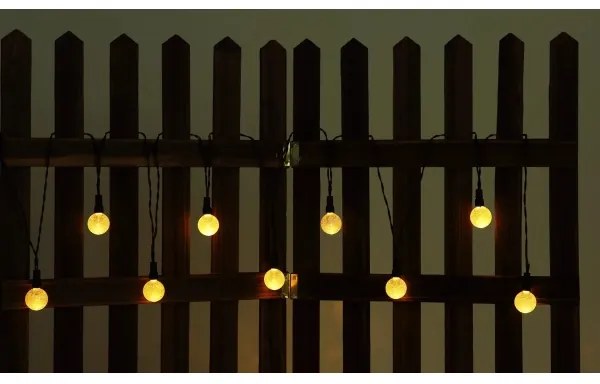 Globo 36352-20 - LED RGB Napelemes lánc 20xLED/0,06W/3V 770 cm IP44