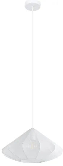 Eglo 43997 - Csillár zsinóron DOLWEN 1xE27/40W/230V átm. 42,5 cm fehér