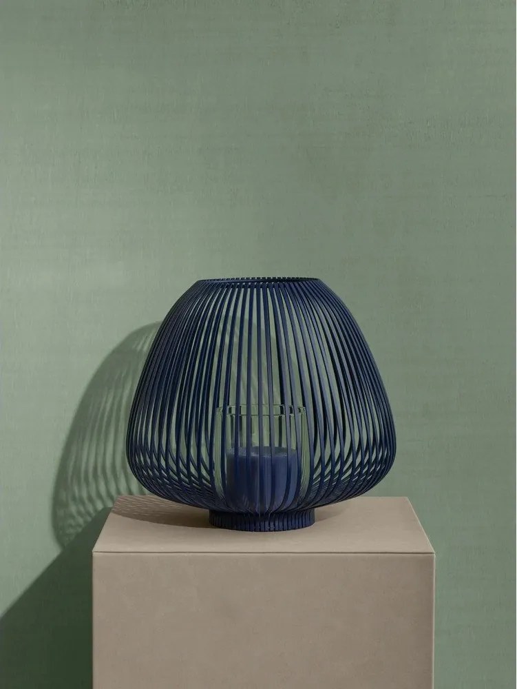 Műbőr-karton virágtartó állvány (magasság 76 cm) Sahla – Blomus