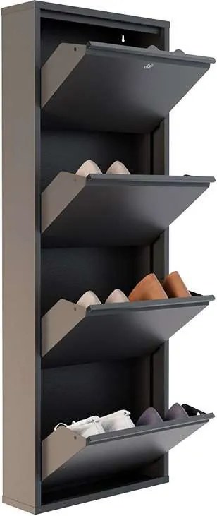 Locking 4 Piece Metal - Anthracite