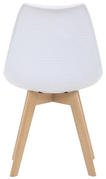 Fehér Műanyag Étkezőszék. CT-X7056 WT