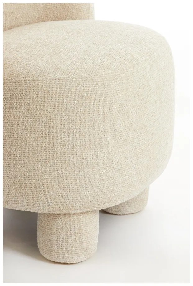 Krémszínű fotel Kamova – Light &amp; Living