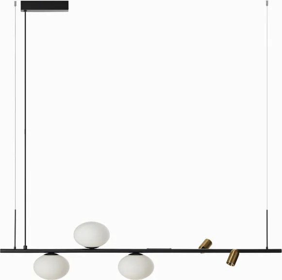 AZZARDO 5640 TRASIMENO Modern Függesztett Lámpa G9 IP20