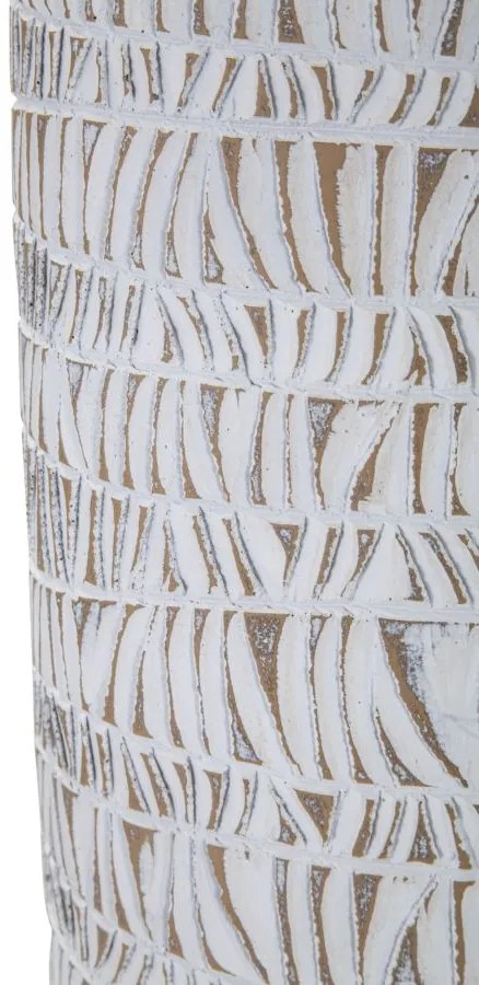 Váza polyresin nairobi ovális 19x12x50cm