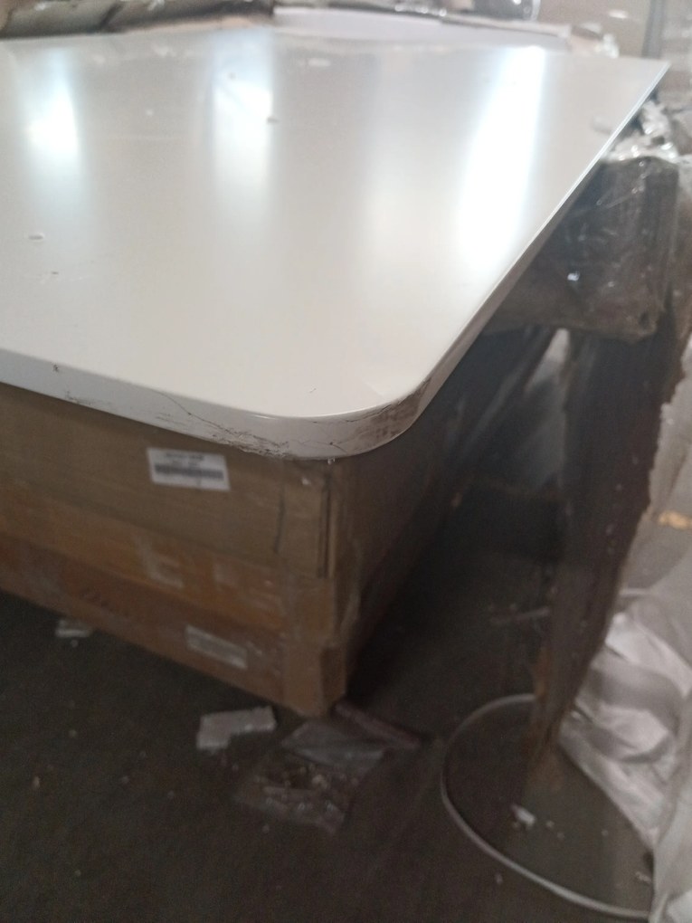 Akció Fehér étkezőasztal MILAN 140x80 II. minőség