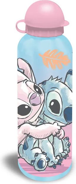 Disney Lilo és Stitch, A csillagkutya Cheeky Hug alumínium kulacs ivókupakkal 500 ml