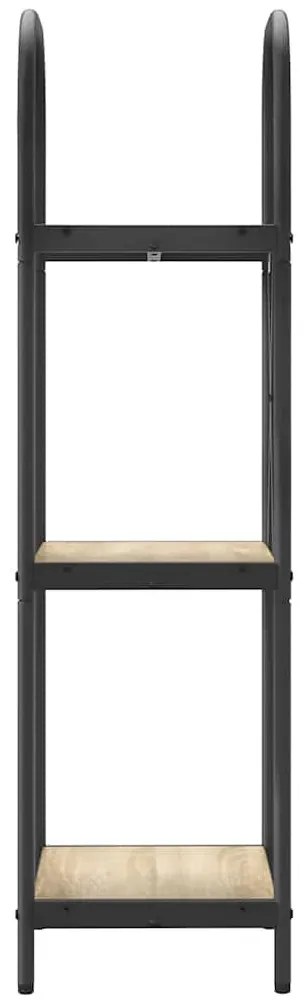 Könyvespolc sonoma tölgy 40 x 30 x 109 cm Faanyag