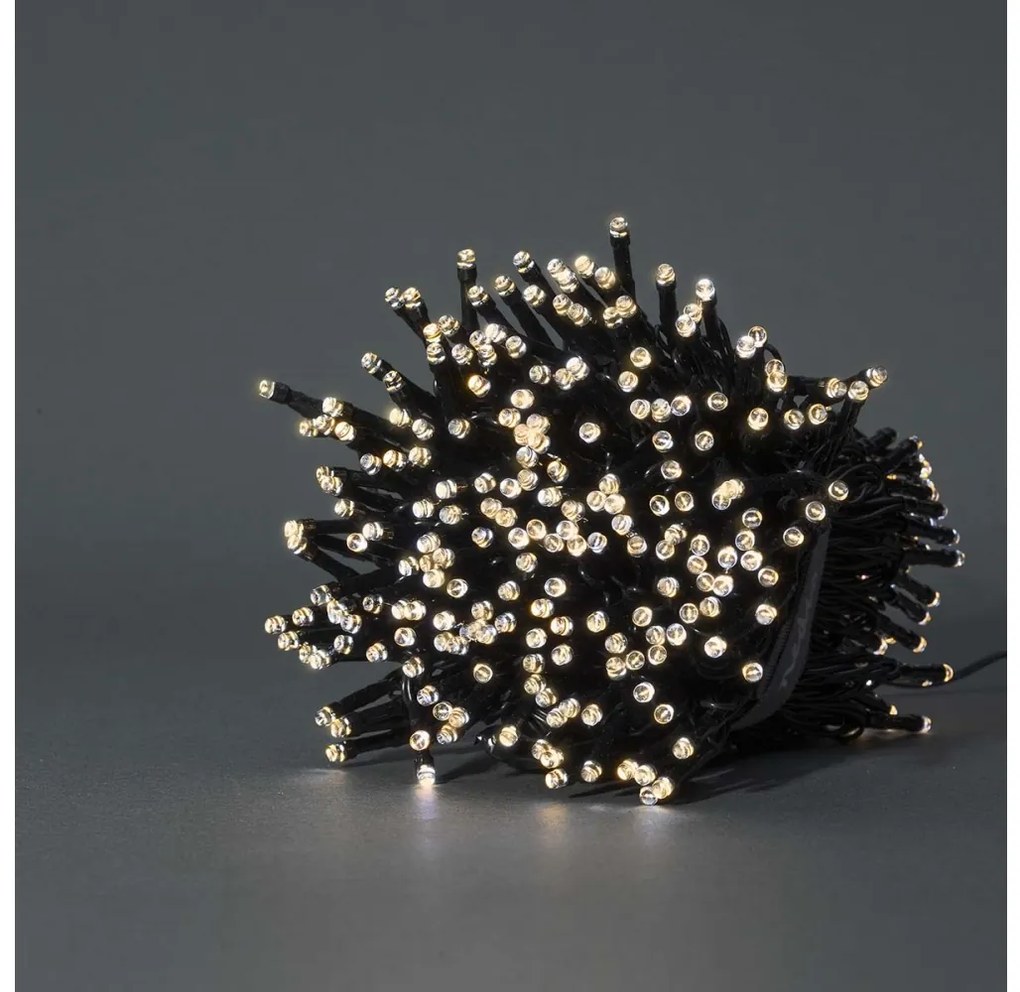 Nedis WIFILX01W400-LED Karácsonyi lánc 400xLED/8 funkció 25m IP65 Wi-Fi Tuya meleg