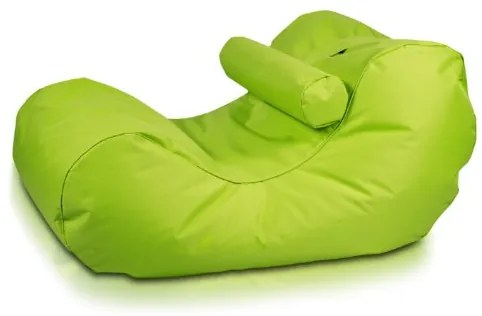 Babzsák nyugágy XL poliészter TiaHome - Lime