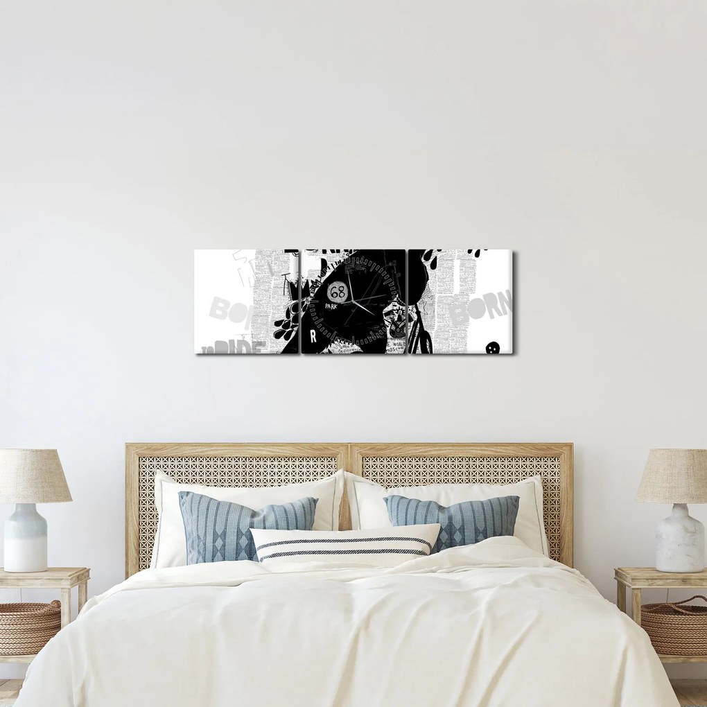 Kép - Született lovagló (órával) (90x30 cm)