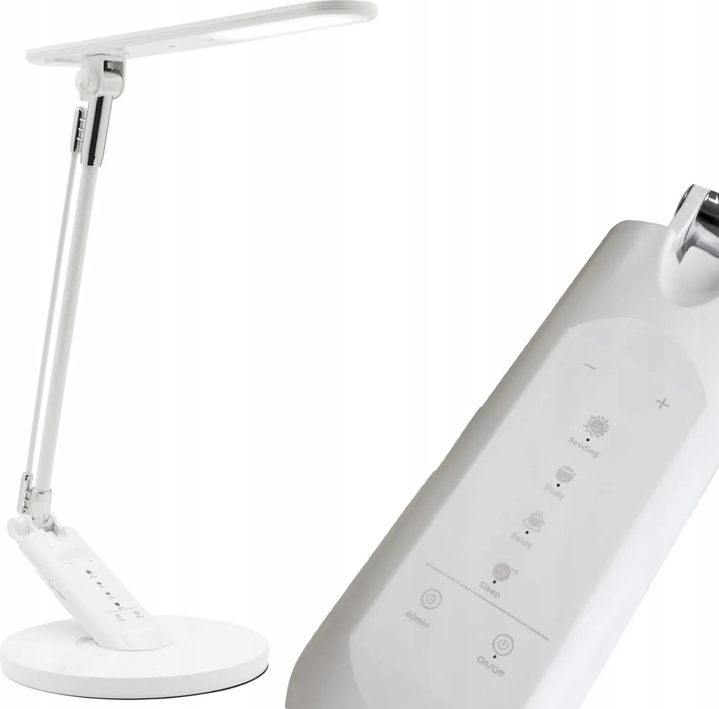 Iskolai Éjjeli Led Asztali Lámpa 7W Cct Tompítható Optimum Sanico Goldlux