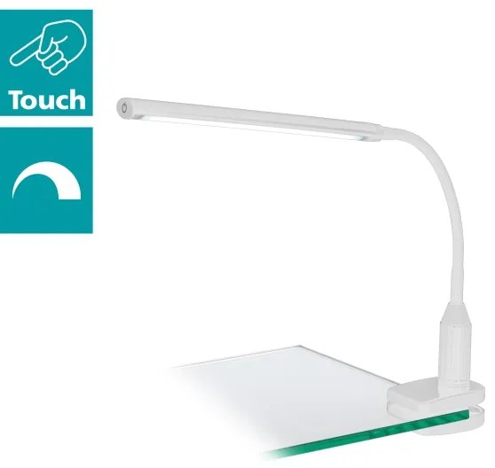 Eglo 96434 - LED Csipeszes lámpa LAROA LED/4,5W/230V fehér