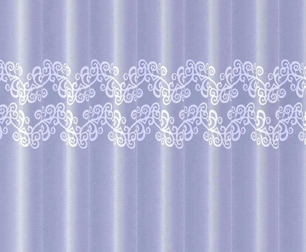 Mg Függöny 105/119 Fehér 200x250cm Kész Szalaggal M