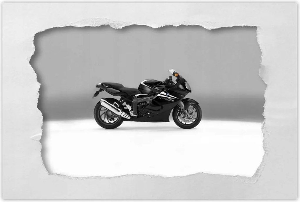 Poszter 60x40 Fekete Bmw 1300S Motorkerékpár