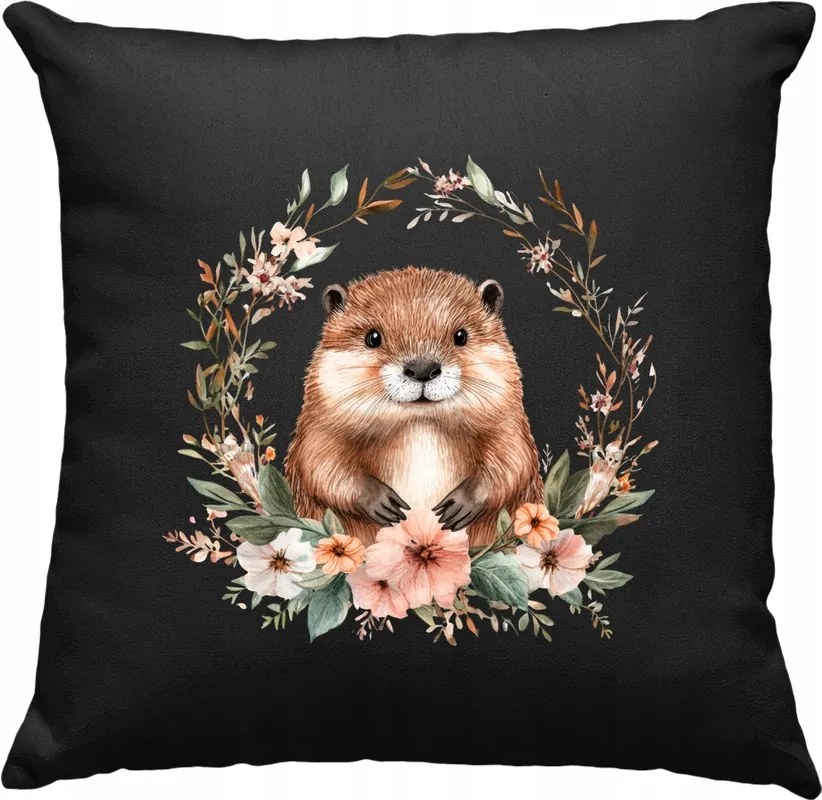 Vidra párna Természet Kedves 2 Fekete