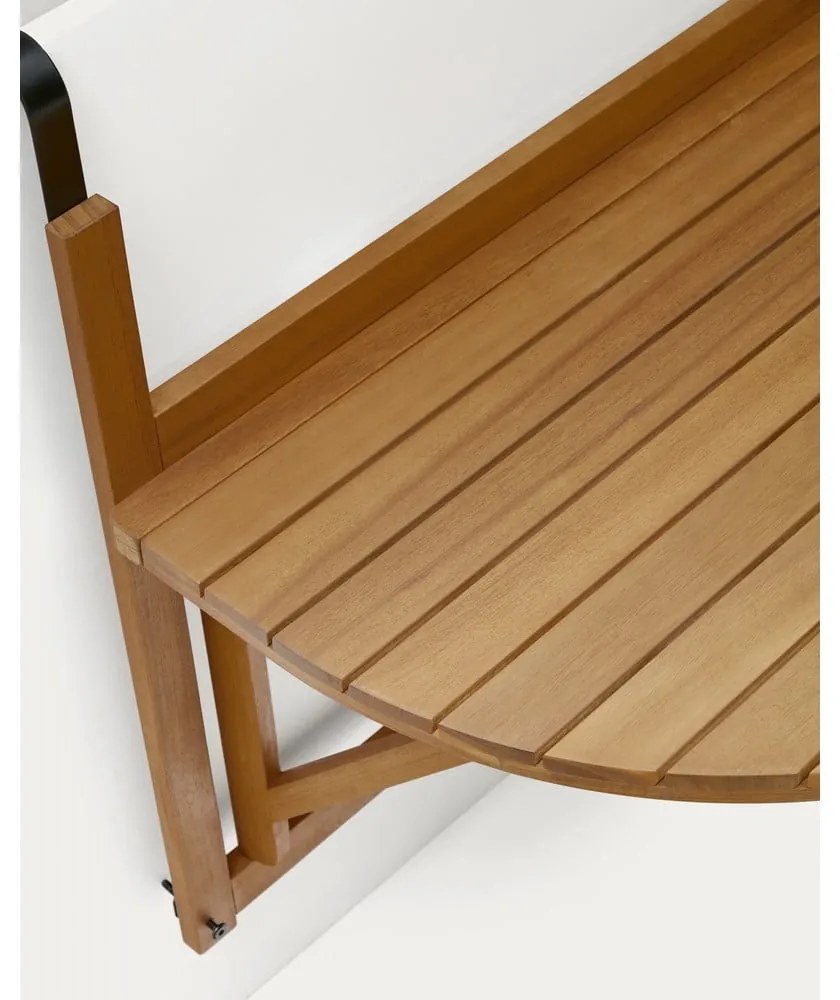 Akácfa függő erkélyasztal 50x70 cm Amarilis – Kave Home