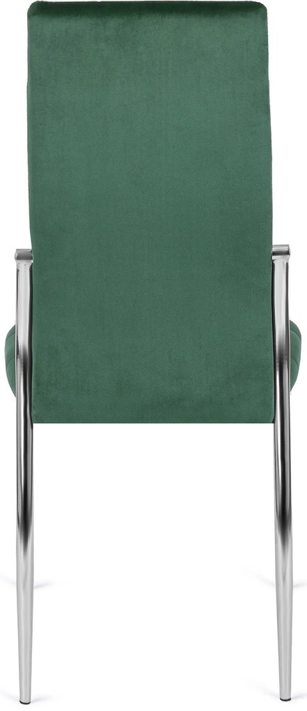 Krzesło MOLLY Zielone Welurowe