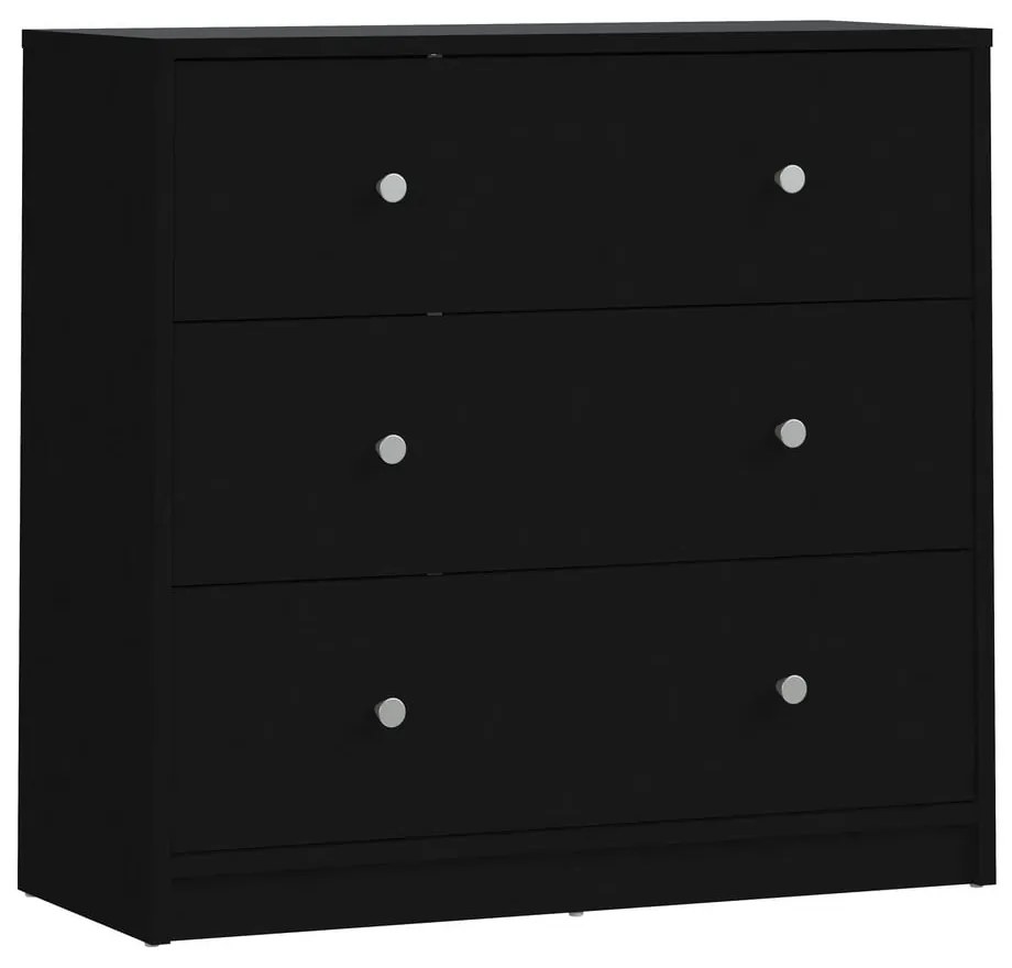 May fekete komód, 72 x 68 cm - Tvilum