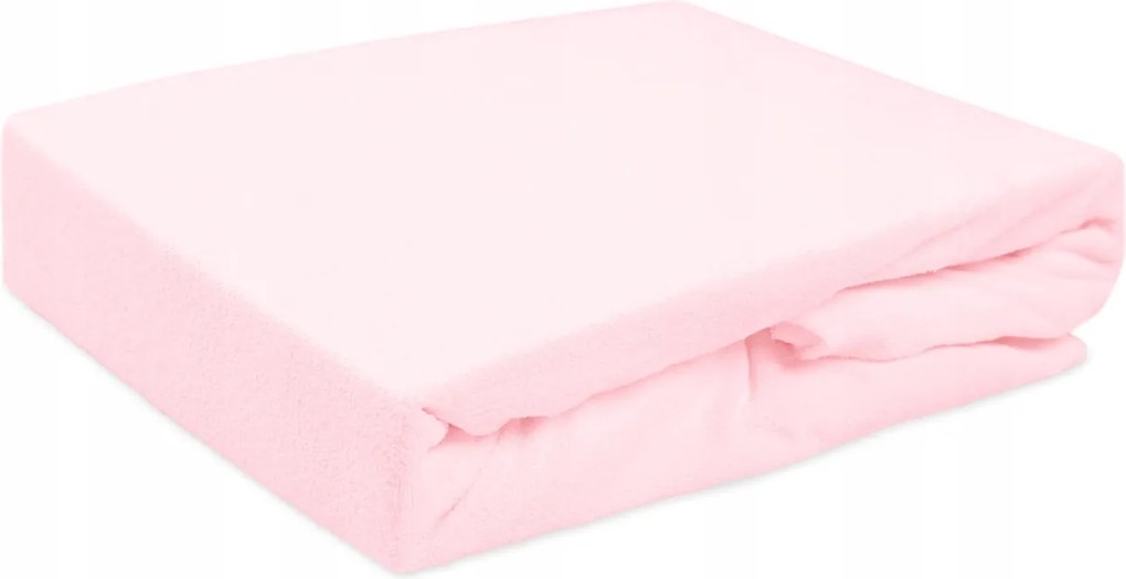 Gumis frottír lepedő 90x200 Darymex j.rózsaszín