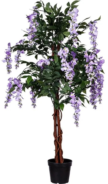 PLANTASIA Műnövény Wisteria 120 cm kék-lila