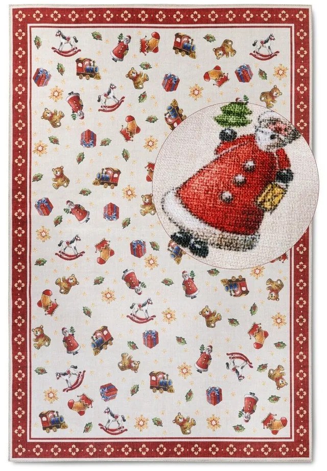 Piros szőnyeg karácsonyi mintával 160x230 cm Red Christmas – Villeroy&amp;Boch