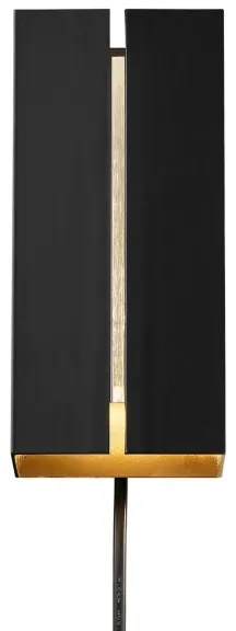 Nordlux - CURTIZ 2xLED/4,5W/230V dimmelhető fali lámpa fekete