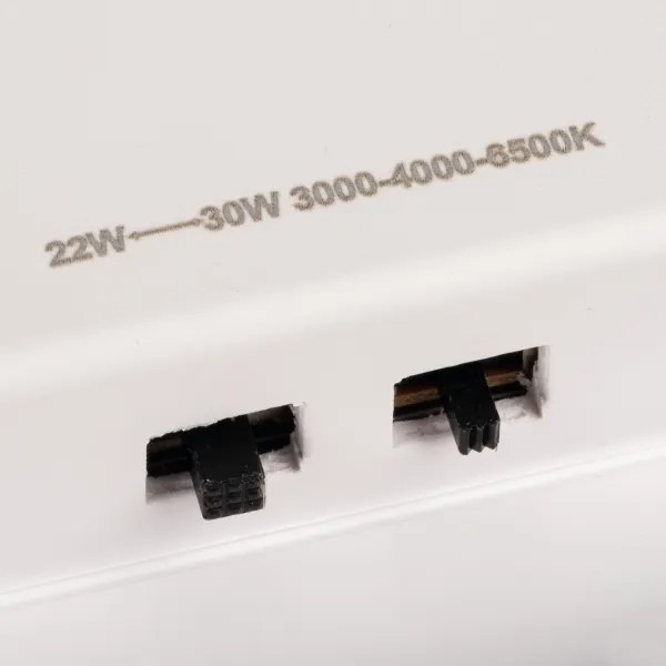 Kanlux 26439 - VARSO LED mennyezeti lámpa, 22/30 W, 230 V, 3000/4000/6500 K (választható színhőmérsékletek), átm. 33 cm, IP54